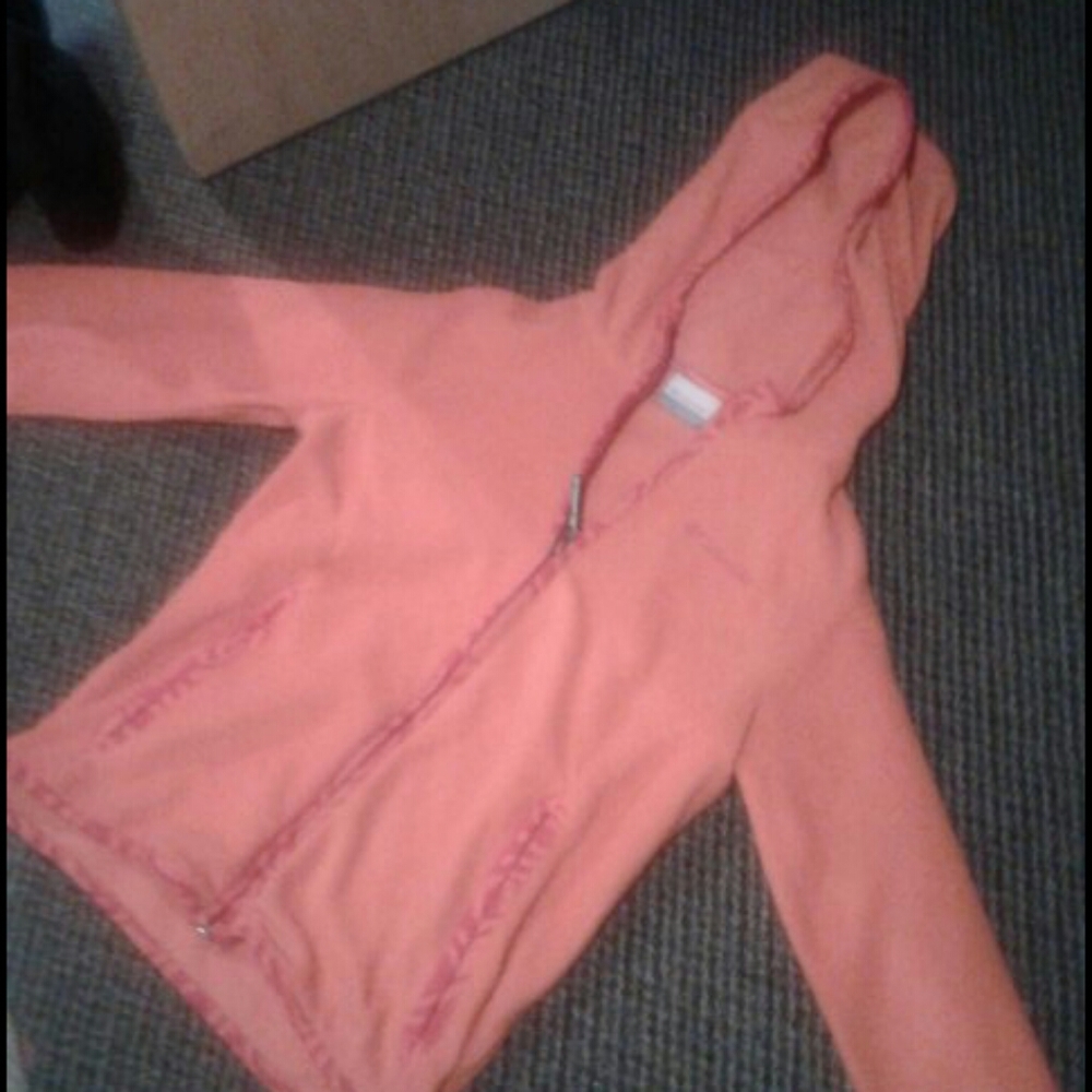 Orange Columbia Sweater